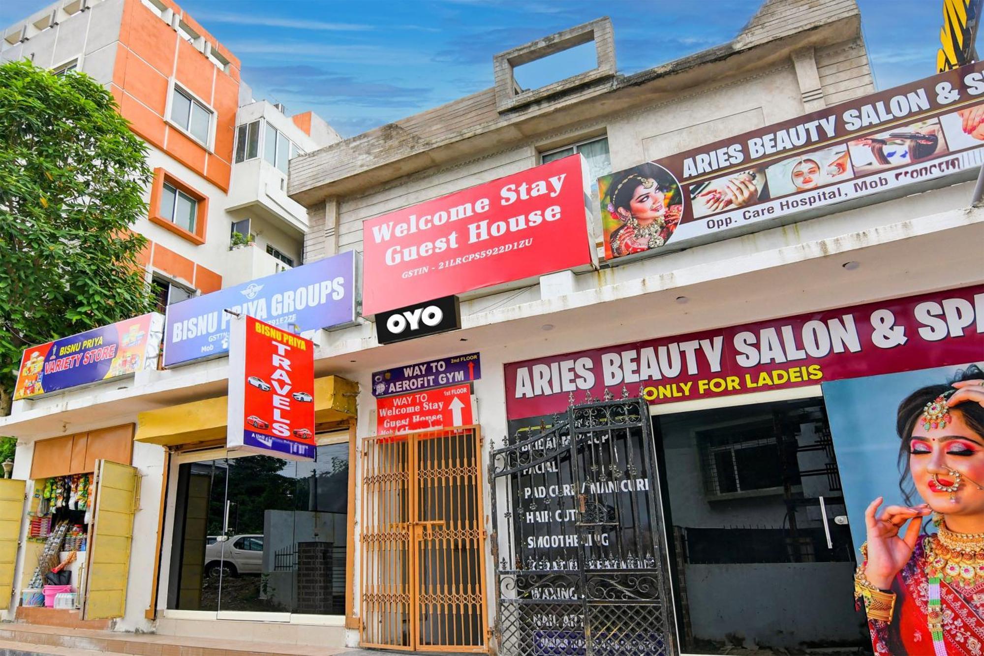 Hotel O Welcome Stay Guest House Bhubaneswar Exterior foto